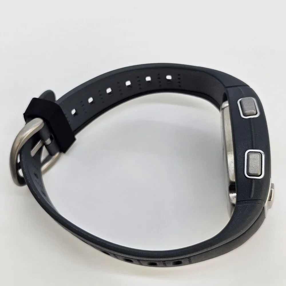 MIO Motiva Heart Rate Monitor Unisex Watch 45MM Black Gray Bands New‎ Battery